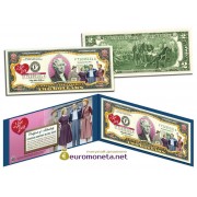 США 2 доллара 2003 Я люблю Люси цветные фотопечать оригинал