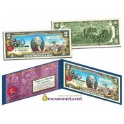 США 2 доллара 2003 я люблю Люси Болл Рождество цветные оригинал