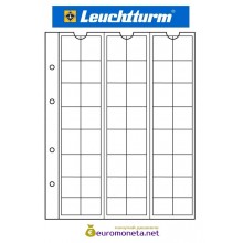 Leuchtturm NUMIS 17 мм лист для монет 48 ячеек, Германия Leuchtturm NUMIS 17 мм лист для монет 48 ячеек, Германия