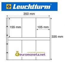 Leuchtturm MAXIMUM MAX 3S лист чёрный для банкнот, открыток и другого Leuchtturm MAXIMUM MAX 3S лист чёрный для банкнот, открыток и другого