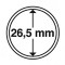 Leuchtturm капсула для хранения монет внутренний диаметр 26,5 мм, внешний 32,5 мм, 1 капсула, Германия