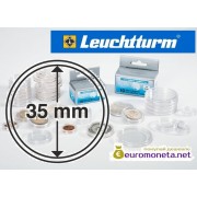 Leuchtturm капсула для хранения монет внутренний диаметр 35 мм, внешний 41 мм, 10 штук, Германия Leuchtturm капсула для хранения монет внутренний диаметр 35 мм, внешний 41 мм, 10 штук, Германия