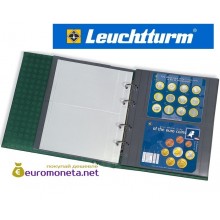 Leuchtturm OPTIMA XL EU 2C лист прозрачный для наборов монет, 2 ячейки, пр-во Германия Leuchtturm OPTIMA XL EU 2C лист прозрачный для наборов монет, 2 ячейки, пр-во Германия