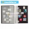 Leuchtturm альбом COMFORT DIN A4 S32 чёрные страницы, мягкая обложка, синий, Германия