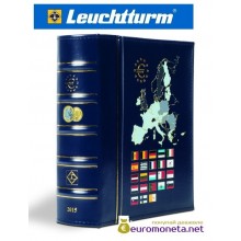 Leuchtturm альбом VISTA для евро монет годовые наборы за 2016 год внешняя обложка Leuchtturm альбом VISTA для евро монет годовые наборы за 2016 год внешняя обложка