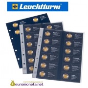 Leuchtturm дополнительный листы в альбом для монет 2 евро 2015 "European 2-Euros joint issues coins" optima Германия