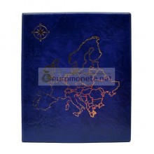 Альбом карта Европы сегрегатор Optima с кольцевым механизмом, синий, искусственная кожа, корешок 40 мм, пр-во Россия Альбом карта Европы сегрегатор Optima с кольцевым механизмом, синий, искусственная кожа, корешок 40 мм, пр-во Россия