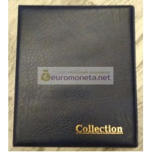 Альбом сегрегатор Optima с кольцевым механизмом, синий, искусственная кожа, корешок 40 мм, мягкий, COLLECTION пр-во Россия Альбом сегрегатор Optima с кольцевым механизмом, синий, искусственная кожа, корешок 40 мм, мягкий, COLLECTION пр-во Россия