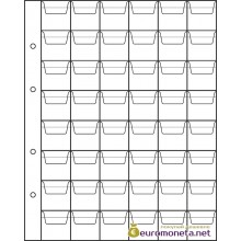 Лист Оптима для монет, 48 ячеек, пр-во Россия