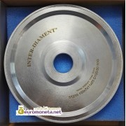 Диск алмазный для формования шаров из янтаря INTER-DIAMENT, диаметр 7 мм, пр-во Польша