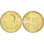 Ватикан 50 евроцентов 2011 год Бенедикт. АЦ из банковского ролла