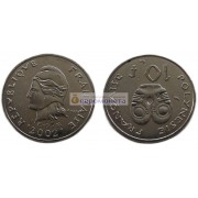 Французская Полинезия 10 франков 2002 год