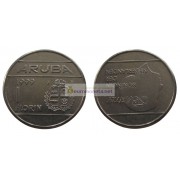 Аруба 1 флорин 1999 год. Королева Беатрикс