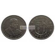 Маврикий 1 рупия 2007 год