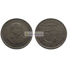 Маврикий 1 рупия 1993 год