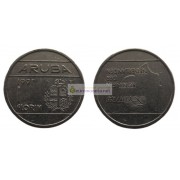Аруба 1 флорин 1991 год. Королева Беатрикс