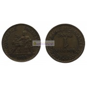Франция Третья Республика 1 франк 1923 год