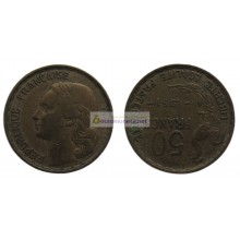 Франция Четвертая Республика 50 франков 1951 год