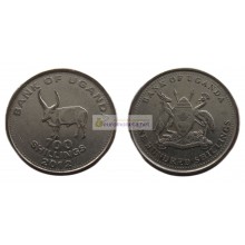 Республика Уганда 100 шиллингов 2012 год