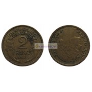 Франция Третья Республика 2 франка 1938 год