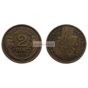 Франция Третья Республика 2 франка 1932 год