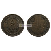 Франция Третья Республика 2 франка 1931 год