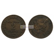Франция Третья Республика 2 франка 1923 год