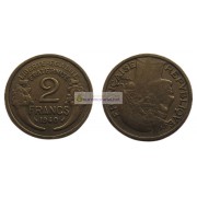 Франция Третья Республика 2 франка 1940 год
