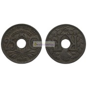 Франция Третья Республика 25 сантимов 1917 год