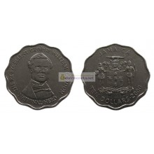 Ямайка 10 долларов 2000 год. Елизавета II
