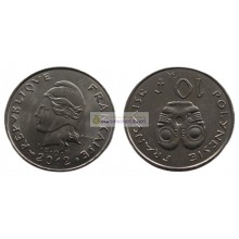 Французская Полинезия 10 франков 2012 год