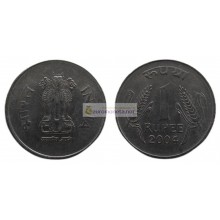 Республика Индия 1 рупия 2004 год