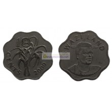 Эсватини (Свазиленд) 10 центов 2000 год. Король Мсвати III