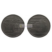 Аруба 1 флорин 2007 год. Королева Беатрикс