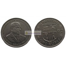 Маврикий 1 рупия 2007 год