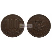 Чили 100 песо 1998 год