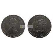 Ямайка 10 долларов 2008 год. Елизавета II