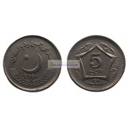 Пакистан 5 рупий 2004 год