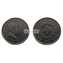 Республика Филиппины 1 песо 2011 год. Республика Филиппины 1 песо 2011 год.