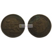 Монако 1 франк 1924 год