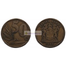 (ЮАР) Южно-Африканская Республика 50 центов 1996 год