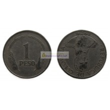 Колумбия 1 песо 1976 год