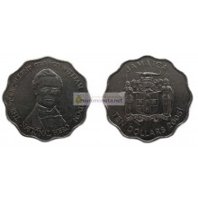 Ямайка 10 долларов 2005 год. Елизавета II