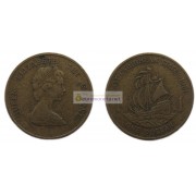 Восточные Карибы 1 доллар 1981 год. Королева Елизавета II