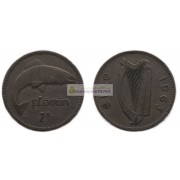 Ирландия 2 шиллинга (флорин) 1963 год