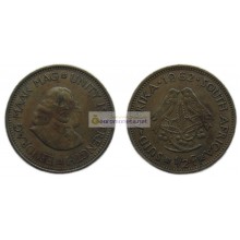 (ЮАР) Южно-Африканская Республика 1/2 цента 1962 год