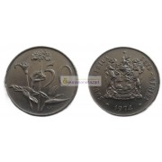 (ЮАР) Южно-Африканская Республика 50 центов 1974 год