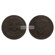 Гондурас 5 сентаво 1989 год