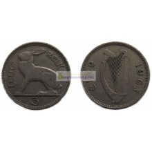 Ирландия (Республика Ирландия) 3 пенса 1963 год 