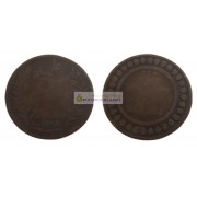 Тунис 10 сантимов 1892 год